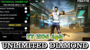 FF Mod Apk Unlimited Diamond Download Versi Terbaru