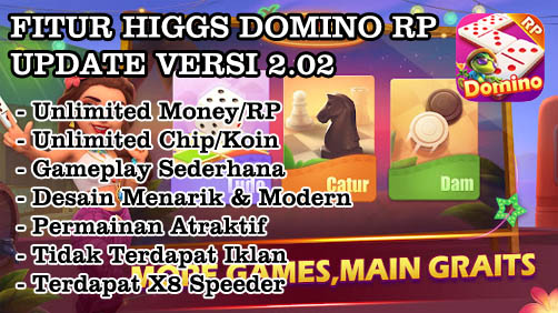 Fitur Higgs Domino RP