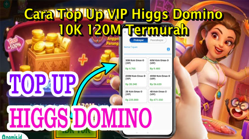 Cara Top Up Higgs Domino Melalui Marketplace