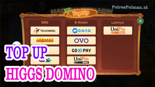 Cara Top Up Higgs Domino Melalui Platform Digital