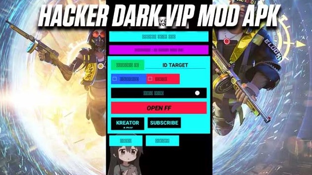 Hacker Dark VIP Mod Apk Tanpa Password