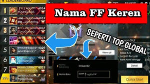 Nama FF Keren, Aesthetic, Seram, Pro, Unik, Viral, Terbaru