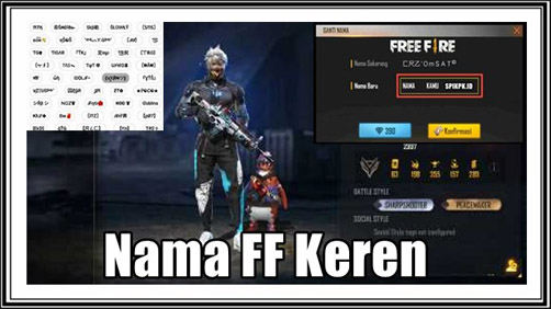 Review Nama FF Keren