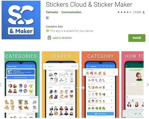 Stickers Cloud & Sticker Maker